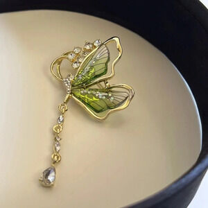 Luxury Gradient Butterfly Brooch